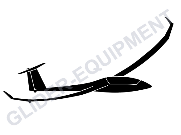 Sticker zweefvliegtuig - Arcus 20 15cm [SZ0085]